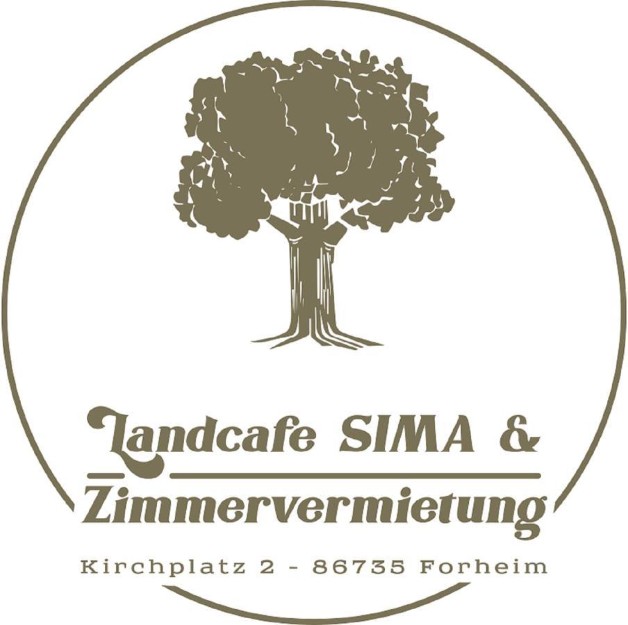 Landcafe Sima & Zimmervermietung Forheim Экстерьер фото